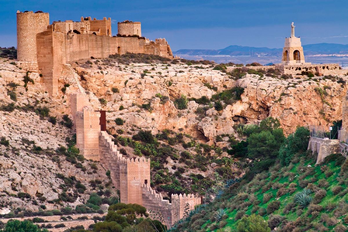 Alcazaba de Almería, excursión a Almería ciudad desde Roquetas de Mar