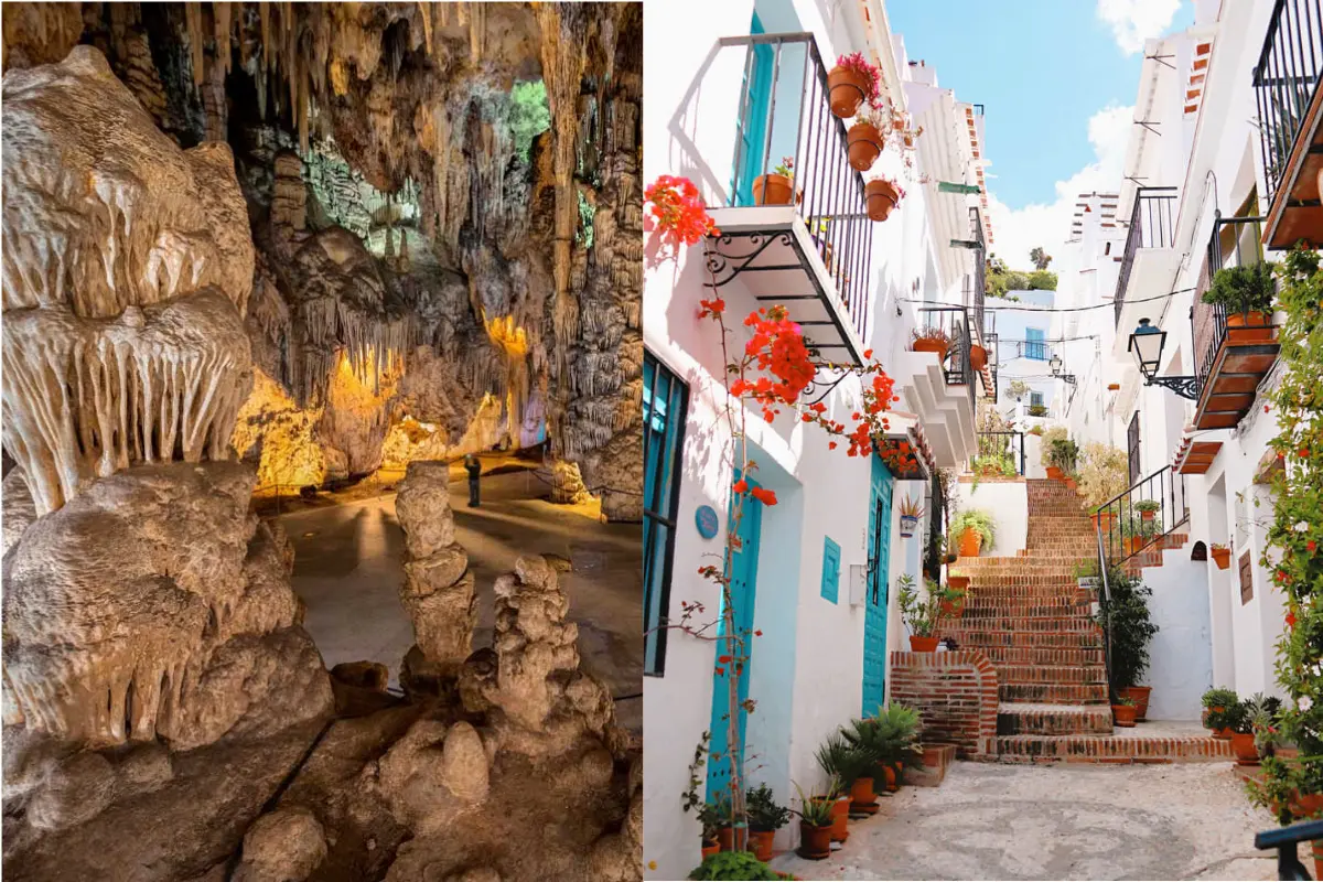 Nerja y Frigiliana, excursión desde Roquetas de Mar